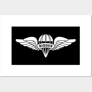 Mod.2 Parachute Rigger airborne army Posters and Art